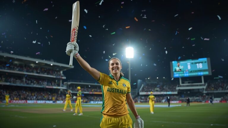 ऑस्ट्रेलिया ने रचा इतिहास: महिला विश्व कप में भारत के खिलाफ रिकॉर्ड 331 रन का पीछा कर दर्ज की यादगार जीत